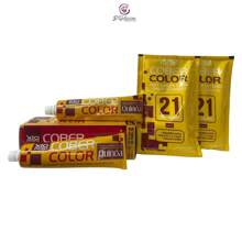 Xiomara Cober Color Tinte Permanente para Cabello. Incluye 2 tubos de 60g c/u + 2 Peróxidos de 90ml c/u - 1 NEGRO - Ver 3