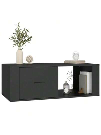 VidaXL Coffee Tafel 100x50.5x35 Cm Processed Wood Zwart view 4