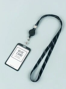 Neck Hanging Zipper Card Organizer PU Leather Portable Lightweight For Teacher Student Work Stuff(Excluding Cards) Gifts For Teachers Photo Card Holder Wallet Business Card Holder Credit Card Holder Teacher Lanyard With Id Holder Card Holder Women For Women For Men Card Wallet - Multicolor - View 15