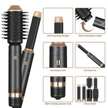 UKLISS 5-In-1 Hair Dryer & Styler With Diffuser/Ionic/220V EU Plug - Fast Drying Lightweight For Curly/Straight Hair! - UK Plug(220-240V) - View 10