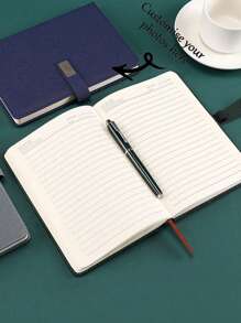 1pc Customized Notebook Gift Set - High Quality Thick Notebook For Office, Work, Meetings - Great Gift For Friends, Teachers - Multicolor - View 7