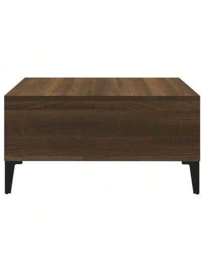 VidaXL Coffee Tafel 60x60x30 Cm Chipboard Bruin Oak view 4