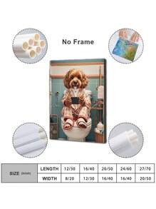 1 件定制宠物帆布印刷帆布海报、定制宠物肖像、定制宠物肖像、狗肖像、猫肖像、有趣的狗图片动物浴室墙壁艺术、个性化艺术礼物、带有您的照片的帆布印刷品，适用于卧室、客厅、婚礼、婴儿、宠物、家庭、爱情、情侣、朋友、图片、照片、带框墙壁艺术、圣诞礼物、最好的朋友、家庭礼物、生日礼物、送给家人/朋友/女朋友/男朋友的礼物