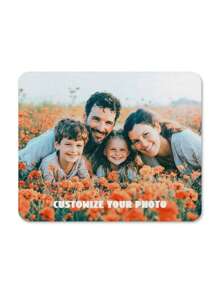 Personalized Mouse Pad. Custom Personalized Gift. Perfect Desk Accessory! Great Mother's Day Or Co-Worker Gift. Elegant Desk Accessory! Back To School - Card Style 14 - View 6