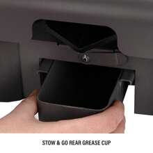 Blackstone Adventure Ready 14" Propane Camping Griddle With Side Burner - Red and White - View 8