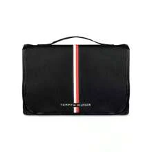 Tommy Hilfiger Men's Hanging Travel Kit And Toiletry Organizer - Black - View 6
