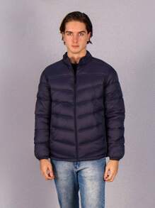 Chamarra acolchada para hombre, Colección Arctic - Azul - Ver 1