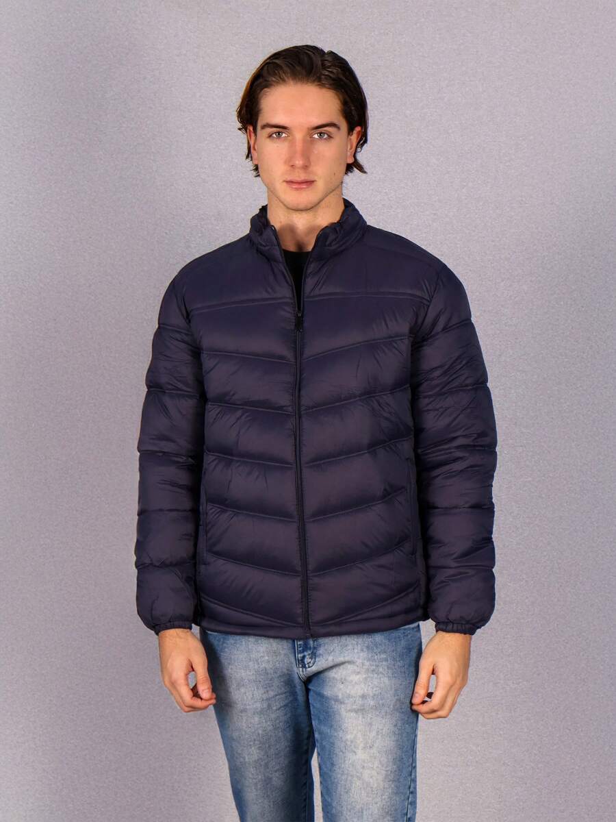 Chamarra acolchada para hombre, Colección Arctic - Azul - Ver 1