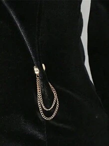 2pcs Adjustable Magnetic Pants Clip And Cuff Clip - Alloy, Detachable Hem Clasps, Fits For Pants And T-Shirts, Seamless F