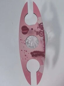 1pc Wooden Creative Wine Rack, Personalized Wooden Crafts, Wooden Wine Rack, Restaurant Bar KTV Fashion Wine Rack, Bar Supplies, Wedding Gifts For Guests, Party Gifts, Valentine's Day Gift, Party, Birthday Recoration, For Outdoor, Camping