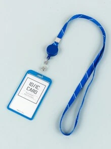 Neck Hanging Zipper Card Organizer PU Leather Portable Lightweight For Teacher Student Work Stuff(Excluding Cards) Gifts For Teachers Photo Card Holder Wallet Business Card Holder Credit Card Holder Teacher Lanyard With Id Holder Card Holder Women For Women For Men Card Wallet - Multicolor - View 13