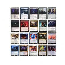 54pcs Black Core Magic The Gathering Cards P9 Dual Land Fetch Land Shock Lands Proxy Cards - Yellow - View 6