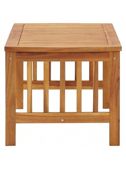 VidaXL Coffee Tafel 102x50x43 Cm Solid Acacia Wood view 4