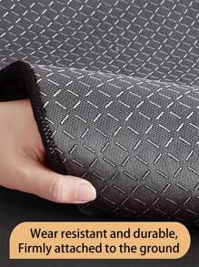 1件简约浅灰色和黑色线条图案厨房地垫，防滑，适用于房间装饰、客厅、浴室、卧室地毯、门垫、区域地毯和户外地毯，采用聚酯纤维制成，易于清洁且可机洗，适合所有季节和节假日。 - 淺灰色 - 查看 9