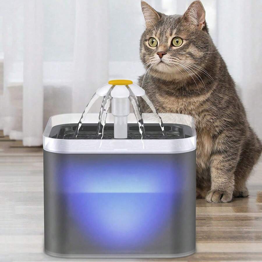 猫爱好者礼物和猫妈妈爱饮水器 - 猫爱好者礼物和猫妈妈爱饮水器室内 - 67 盎司/2 升猫爱好者礼物和猫妈妈爱饮水器 - 猫/狗爱好者礼物和狗/猫妈妈爱饮水器 - 超静音 - 猫爱好者礼物和猫妈妈爱饮水器小型犬爱好者礼物和狗妈妈爱饮水器 - 彩色 - 查看 1
