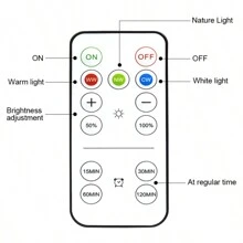 3/6 Pcs LED Puck Lights With Wireless Remote Battery Operated Night Lights Push Lights Spotlight Cabinet Kitchen Under Counter Lighting Ambient Lights For Wardrobe Bedroom - White - View 6
