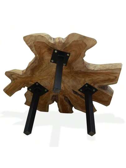 VidaXL Coffee Tafel 80x70x38 Cm Real Teak Wood view 8