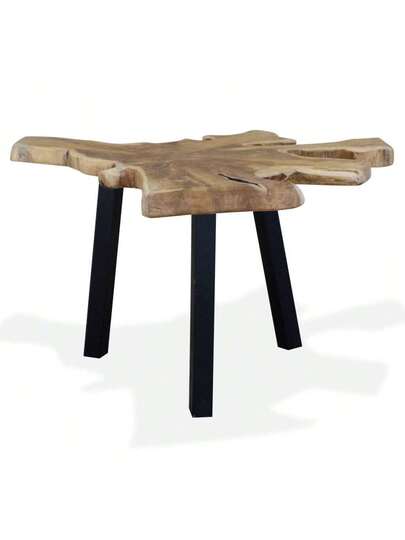 VidaXL Coffee Tafel 80x70x38 Cm Real Teak Wood view 4