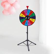HYYKJ-US 18" Color Prize Wheel Dry Erase Tripod For Trade Show Fortune Spinning Game - 1 - View 2