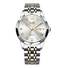 LIGE LIGE Moda Leve Luxo Simples Feminino Relógio de Negócios Sol e Lua Mostrador Ponteiro de Horas Relógio Luminoso Vida À Prova D'Água