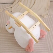 Rocking Horse, Swan Theme, Baby Toys, Home Outdoor Can Be Used, Holiday Birthday Gifts - White - View 10