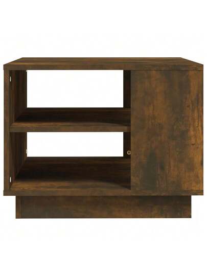 VidaXL Coffee Tafel 55x55x43 Cm Processed Wood Smoked Oak view 5