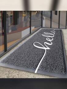 All-Weather Quick-Drying PVC Door Mat - Waterproof, Easy To Clean, Suitable For Indoor/Outdoor Entrances And Courtyards, Non-Slip, Durable, Suitable For High-Traffic Areas