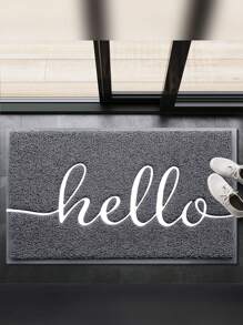 All-Weather Quick-Drying PVC Door Mat - Waterproof, Easy To Clean, Suitable For Indoor/Outdoor Entrances And Courtyards, Non-Slip, Durable, Suitable For High-Traffic Areas