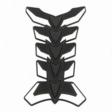 Universal Motorcycle Tank Sticker 3D Rubber Gas Fuel Oil Pad Cover Decals Cafe Racer Old School - one-size - View 7