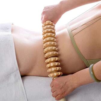 SilvaLex Wooden Massage Tool, Full Body Massager, Hand Massager, Leg Massager, Shoulder Massager, Shoulder & Neck Massage Tool, Face Massage Tool, Back Massager, Waist Massager, Suitable For Home Use, Can Be Given As Holiday Gifts To Family, Friends, Classmates, And Parents