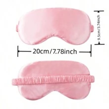 1pc Light Shade Sleep Breathable Relief Eye Fatigue To Help Sleep Travel Worry-Free Lunch Break Must Warm Eye Mask