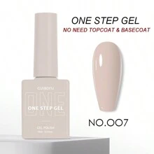 3-in-1 Gel in einem Schritt (ohne Top- und Basislack erforderlich) 27 Farben Serie 15ml Gel-Nagellack Set mit Herbstglanz Finish, halbpermanent, Glitzer, Pailletten Nagellack Set Kit, Softening UV-Lack für Maniküre, Nageldesign, einfarbig in einer Flasche