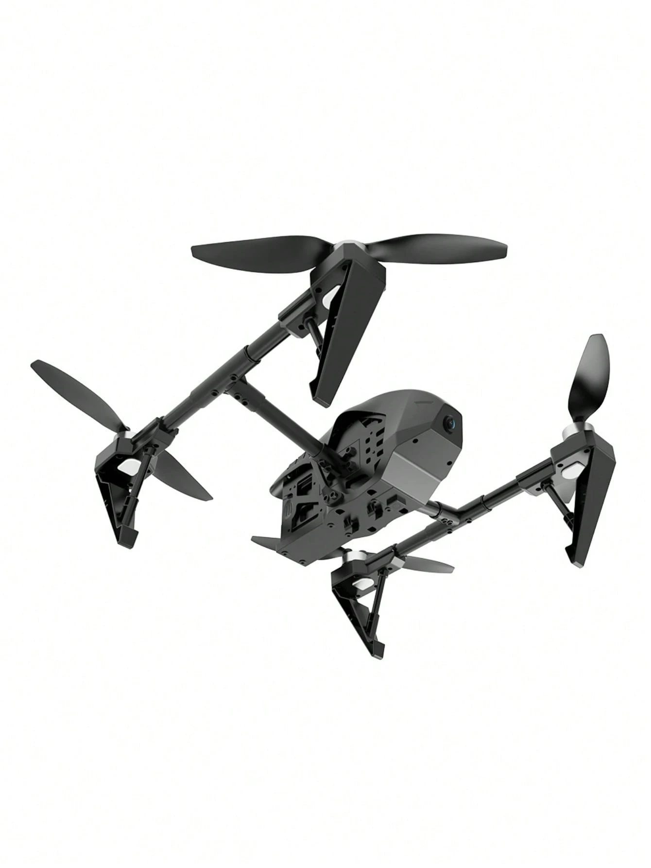 Mini drone quadricottero KS66 con fotocamera ad alta definizione dual ...