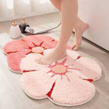 Moss Bath Mat, Ultra Thick Soft Green Bathroom Rug, Water Absorbent Non Slip Microfiber Bath Rugs For Bathroom Floor, Shower, Sink, Bedroom, 20"X32" - Flower Shadow - View 5