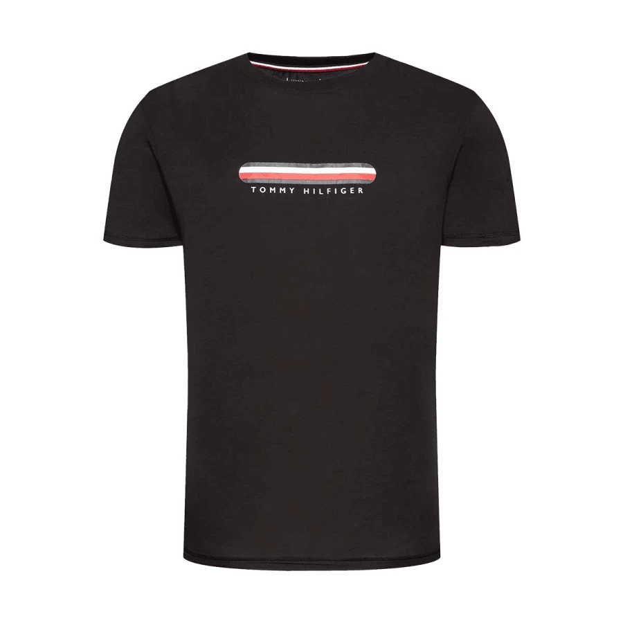 Tommy Hilfiger CN SS TEE - Black - View 1