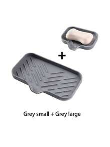 1pc Silicone Drain Mat Faucet Splash Preventer Soap Kitchen Countertop Filter Sink Storage Drain Mat