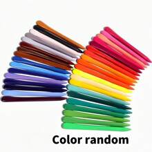 6/12/24pcs Children Non-Dirty Colored Wax Crayons With Triangular Grip, Kindergarten Art Drawing Oil Pastels, Washable Colored Pencils, School Supplies, Christmas Gift For Kids