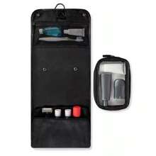 Tommy Hilfiger Men's Hanging Travel Kit And Toiletry Organizer - Black - View 4