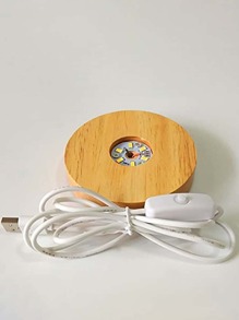 Customized Photo Crystal Ball Night Light, Personalized Crystal Ball With Illuminated Wooden Base, Customizable Photo Crystal Ball LED Base With Colorful Lighting, An Ideal Gift For Women, Men And Couples, Suitable For Valentine's Day, Wedding Anniversary And Other Occasions - Multicolor - View 11