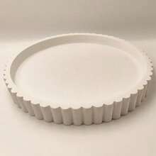 1 Stück klassischer runder dekorativer Tablett aus Marmor-Harz Pulver, modisches Akzenttablett für Couchtische, Regale und Konsolen Dekoration, perfekt für Innen- und Außen Dekorationen, Küchendekorative Schale, Wohndekorations Tablett, Obstschale