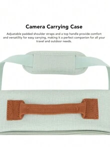 Camera Bag For Thickened Camera Protective Case Large Capacity With Adjustable Strap For CP910 1200 1300 DSLR, Portable Travel Storage Cover Bag With Handle Zipper Toiletry Bag Wash Bag Toiletry Travel Bag Makeup Storage Beach Beach Bag Vacation Holiday Essentials School Supplies Travel Essentials Ladies For College Dorm Bathroom