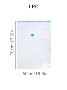 5/1 pièce Sac de rangement sous vide, sac de compression de voyage, sac de compression transparent, sac de rangement pour vêtements d'été, sac de rangement étanche en PVC, anti-insecte, anti-moisissure, convient pour couette, vêtements, usage domestique, linge de maison, couette, sac de rangement sous vide, sac de rangement pour chaussures, couette, sac de rangement pour vêtements, accessoires de voyage, convient pour armoire, chambre à coucher, rangement de vêtements de salle de bain, sac de rangement de voyage, sac de rangement gain de place pour la maison, sac de rangement de voyage