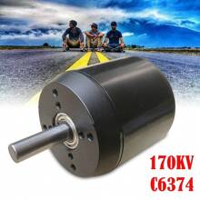 RAINAUT C6374 Electric Skateboard Motor High Efficiency Sensorless Brushless For DIY Electric Skateboard 2900W 170KV - Black - View 3