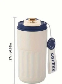 Stainless Steel Insulated Coffee Cup With Temperature Display - Perfect Thanksgiving Gift - Drinkware, Flasks Portable - Multicolor - View 4