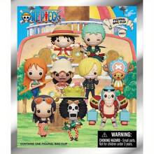 TOEI ANIMATION 1 pieza Bolsa ciega con licencia oficial de la serie One Piece que contiene personajes de anime lindos como  y . Puede ser un llavero, colgante de mochila, estuche para lápices, cordón, u otro artículo decorativo sorpresa para fanáticos, familiares y amigos en Navidad y Halloween. - Multicolor - Ver 3