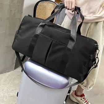 1pc Large Capacity Multi-Function Travel Bag, Camping & Outdoor Use, Portable Handbag, Unisex Business Travel Bag, Wet & Dry Separation, Yoga & Fitness Bag, Suitable For Outdoor And Daily Use