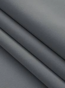 VEHEDE Set di 2 tende oscuranti beige per sistemi a binario, tende corte opache per camera da letto, con volant e nastro