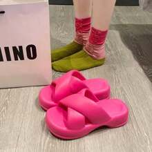 SANDALIAS DE PLATAFORMA COQUETT - Rosa - Ver 1