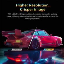 KTC Monitor curvo para juegos de 32 pulgadas, 170 Hz, QHD 2K 1440p 2560 x 1440, 1 ms, HDR10, Freesync y G-sync, pantalla de PC sin marco VA 1500R, 125 % sRGB, reducción de luz azul, DP1.4, HDMI2.0, USB, H32S17 - Negro - Ver 7