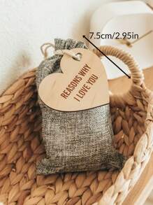 10 20 30 Pcs, Personalized I Love You Reasons Pack - Romantic Gift For Someone Special - Wedding - Anniversary - Valentine's Day - Birthday, Give It To Your Beloved One, Must-Have Valentine's Day Gift Gifts Graduation